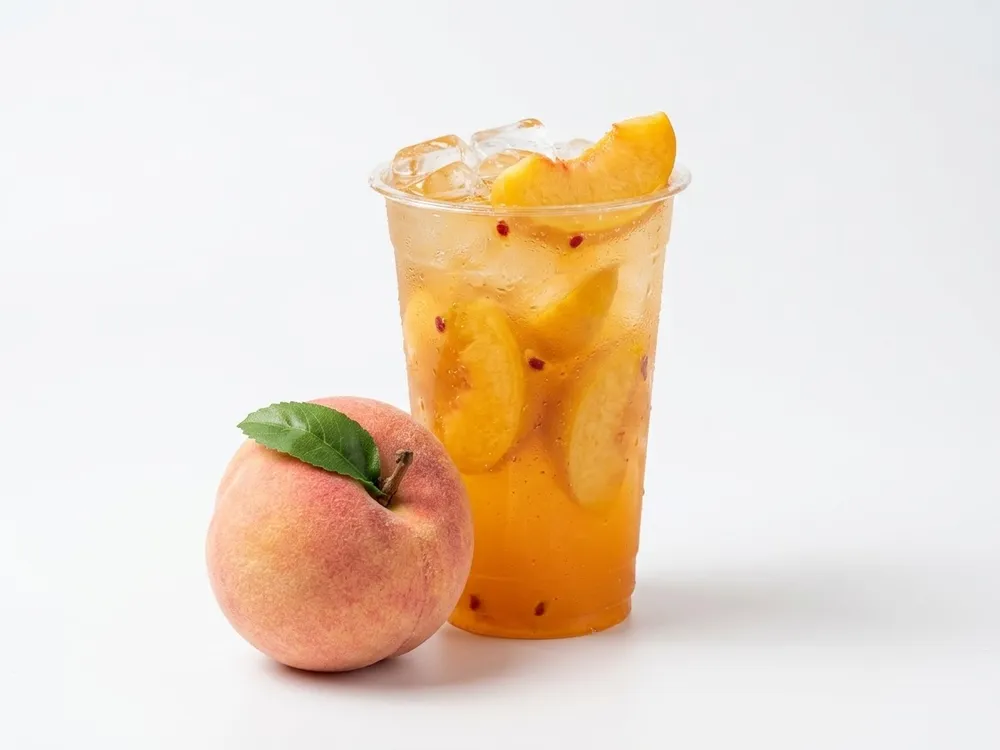 Peach fruit refresher