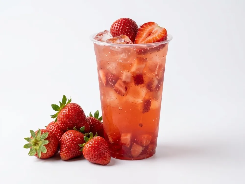 Strawberry fruit refresher